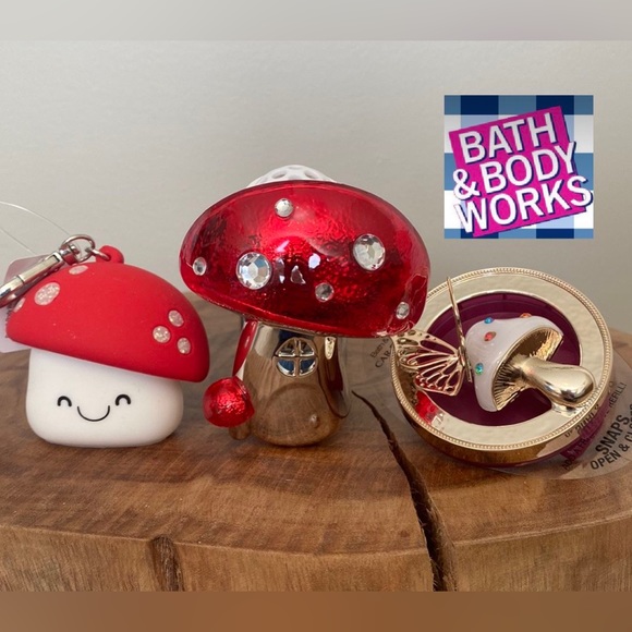 Bath & Body Works Accessories - B&BW Mushroom Bundle